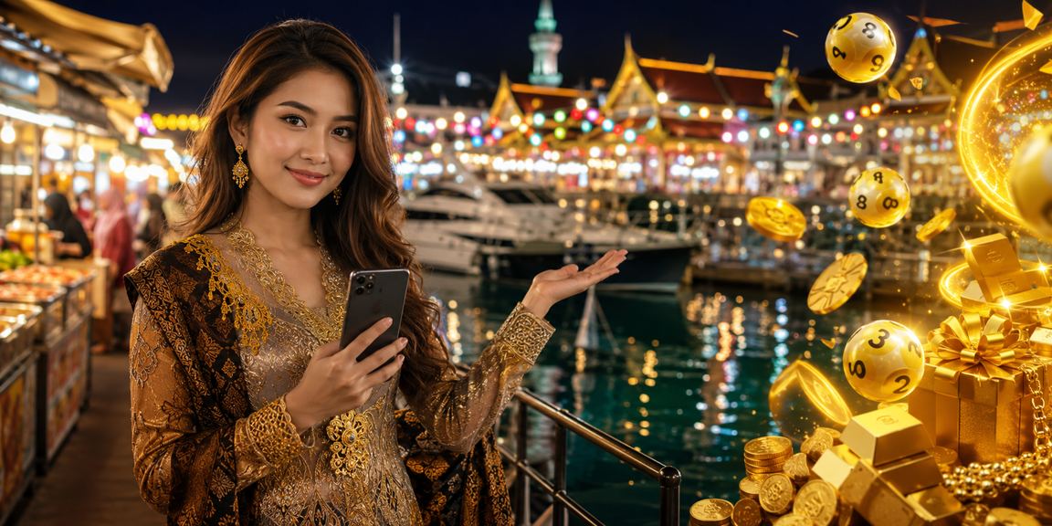 Pengguna dari Kota Bharu bermain loteri dalam talian dengan bonus